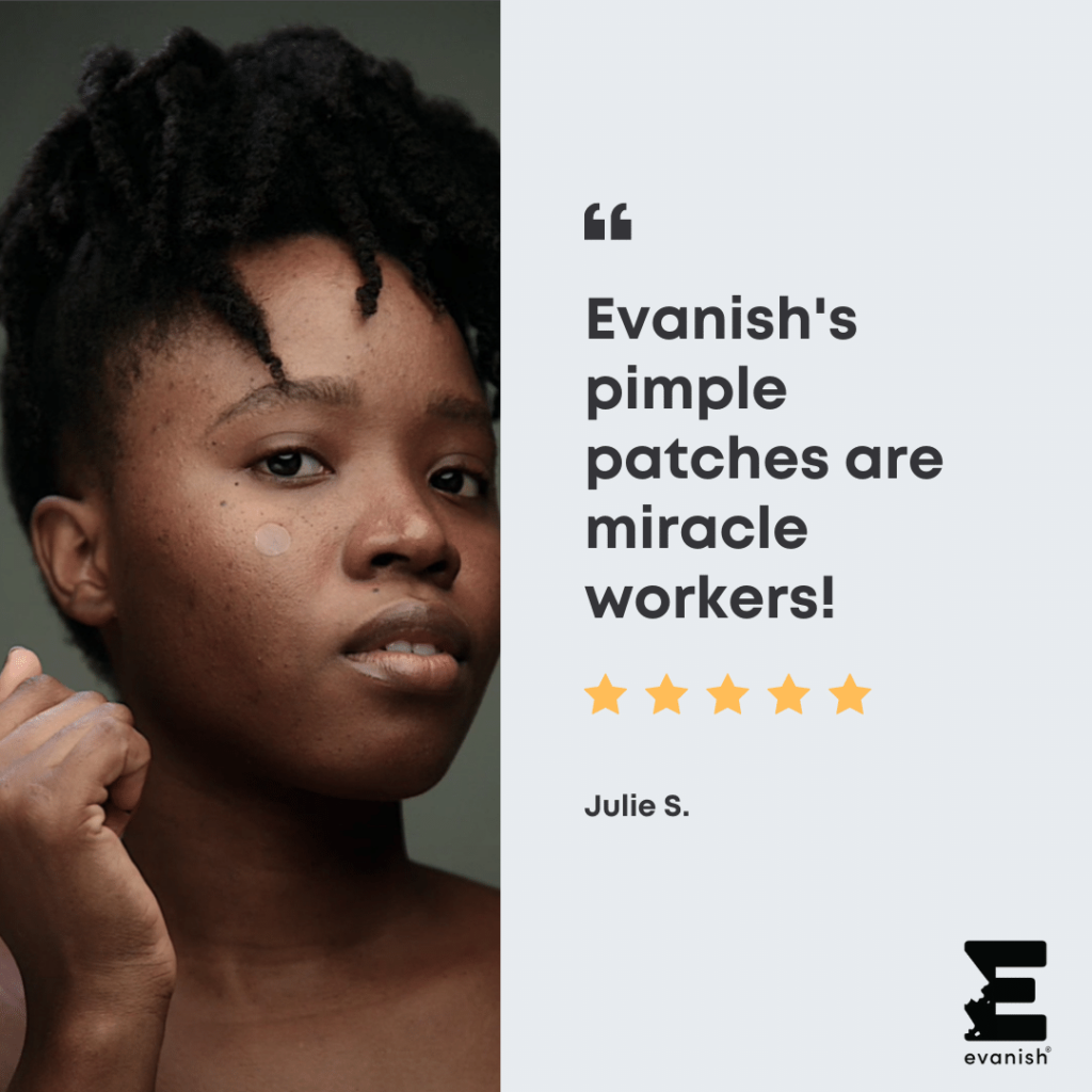 2 evanish pimple patches